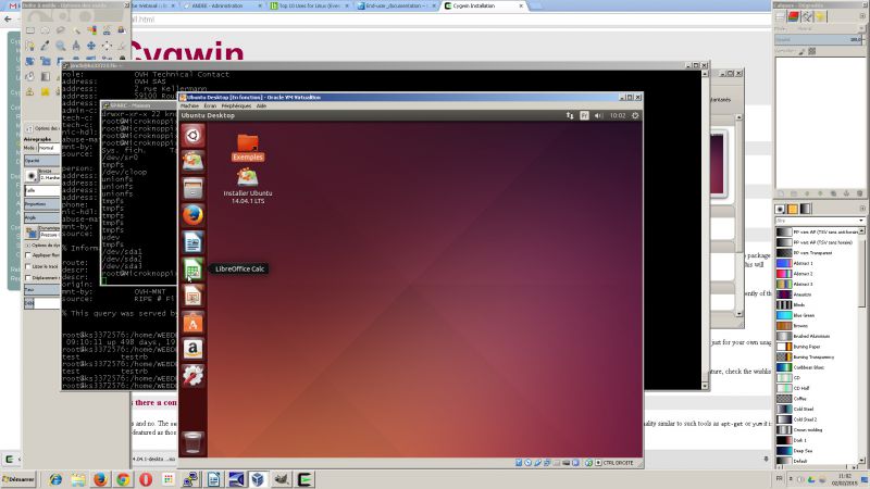 Un bureau Ubuntu dans une machine virtuelle Un bureau Ubuntu dans une machine virtuelle